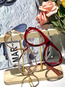 2 Pieces (red + Translucent Brown)