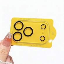 CASECOPS Protector de pantalla de vidrio templado de alta definición para cámara, compatible con iPhone 17 Pro Max/17 Pro, dureza 9H, resistente a arañazos, fácil instalación, antirreflejante, 3D estéreo, protección de cobertura completa de la cámara, alta transparencia, compatible con fundas de teléfono - transparente - Ver 10