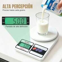 Digital Kitchen Scale Model SF-400 With LCD Display, 10kg Capacity, 1g Accuracy, Tare Function, Units In Grams And Ounces, Portable Electronic Scale For Baking, Cooking, Food, Jewelry And Home Use - 廚房秤 - 查看 2