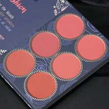 Julystar 藝術占卜圖案全臉彩妝套組,眼影腮紅高光修容一體式,奶油質地不卡紋配方,多功能色調適用各種場合 - 套裝 - 查看 11