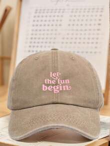 1 pieza Gorra de Béisbol Unisex Estilo Gótico LA Bordada Hip-Hop Ajustable Sombrero para el Sol Perfecto para Actividades al Aire Libre, Viajes y Correr - Multicolor - Ver 12