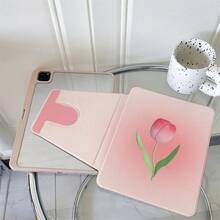 1個書本式支架保護平板電腦保護殼，相容 A16 2025、 Galaxy Tab S9 FE/S8 Plus/S7/S10、Oppo Pad、 Matepad、Vivo Pad、Honor Pad、 Xiaoxin Pad - 彩色 - 查看 2