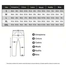 Pantalon De Mezclilla Dam, Jeans ajustados de cintura alta elásticos azules de moda para mujer, Pantalones vaqueros de mezclilla vintage rotos ajustados de corte slim,Suave y cómodo - 2045 - Ver 8