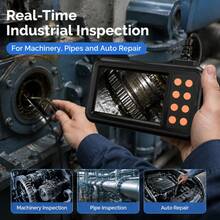 1 buah Endoskop Industri Definisi Tinggi Layar IPS 4,3 Inci Probe 8mm Kamera Inspeksi Pipa Otomotif - lensa tunggal 8mm - View 4