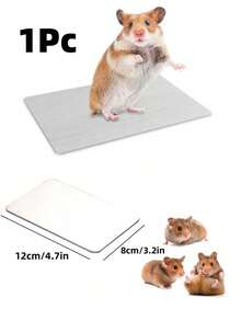 Aluminum Plate Pet Cooling Mat For Summer, Small Pet Hamster Heat Relief Cooling Pad, Suitable For Small Hamsters, Rabbits, Small Dogs, Cats, Effectively Cools Down, Summer Rabbit Laying Mat, Dog And Cat Cooling Product, Summer Pet Cooling Aluminum Plate - View 13
