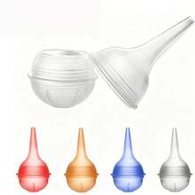 Nasal Aspirator Vacuum Set, Nasal Cleaner With Soft Silicone Tip, Hand-Squeeze Snot Remover, Dental, Teeth - Multicolor - View 5