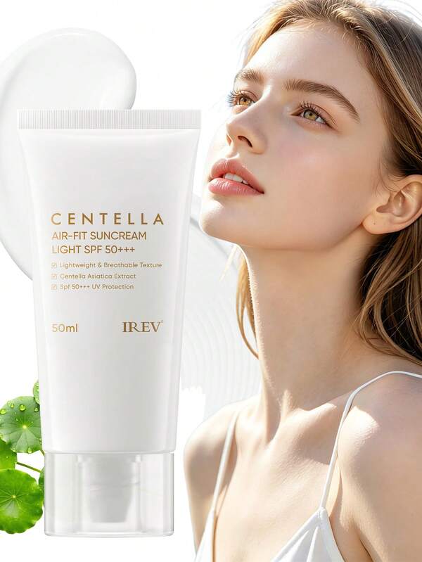 ครีมกันแดด MOOYAM Centella Asiatica สำหรับตัวและหน้า ป้องกันแสงแดด ฟิล์มสร้างขึ้นใน 1 วินาที ป้องกันแสงแดดได้ยาวนาน SPF50+, PA+++ ช่วยให้ผิวขาวและปลอบประโลม เหมาะสำหรับผิวแพ้ง่าย