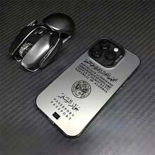 Algerien Pass Handyhülle für iPhone16 iPhone14 Pro Max 15 Plus 11 13 12 16e Candy Matte Buchstaben Stoßfeste Hülle Coque - Transparent schwarz - Übersicht 1