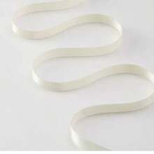 25 Yards Beige Ribbon Satin Ribbon Braiding Thin Ribbon Silk Gift Fabric Tie Cake Packaging - Beige - View 14