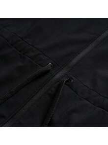 Under Armour APAC W Meridian SC Parka-BLK 2026 Summer New Women's Stand Collar Waist-Cinching Sports Casual Jacket 6010112-001 - Black - View 3