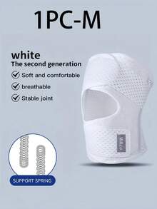 Pressure Elastic Knee Pads (Slip-On Design), Made Of Breathable Polyester And Spandex Material, Suitable For Various Outdoor Activities And Fitness Training; Durable, Fashionable And Snug Fit, Unisex, Ideal Sports Protection Equipment - Multicolor - View 18