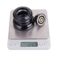 Bicycle Headset 1 1/8-1 1/2" Straight Tube Frame To Tapered Fork Adapter For MTB - Black - View 4
