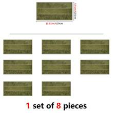 8PCS Waterproof Marble Stickers For Kitchen Counter Backsplash Oil-Proof Wall Tiles - 8Pcs - View 9
