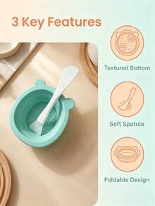 2-In-1 Silicone Face Mask Brush/Spatula - For Applying And Removing Face Masks, Travel Size - White - View 20
