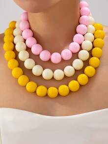 Women's Clothing Chain - Beaded Collar - View 2