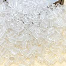 200pcs, 5g/Pack, 3.8mm Common Color Glass Seed Beads Tube, Machine Embroidery Tube, Suitable For Handmade DIY Bracelets, Necklaces, Anklets, Making Hair Accessories, Hanging Ornaments, Handicrafts, Suitable For DIY Charm Bracelet Pendants, Jewelry And Accessory Making - 3.8mm Regular Color Antique Tube, 10 Colors - View 3