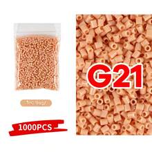 2.6mm Sundymot Fuse Beads, 1000PCS+ Maillard Coffee Color Series Individually Packaged, Not Easy To Spill, DIY Pendant Keychain, Jewelry Making Craft Supplies, Graduation Season Back To School Season, Christmas, Party Birthday Gift, Multicolor 2.6mm Fuse Bead Bulk Refill Kit - 2.6mm Puzzle Beads - View 16