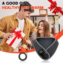 Neck Massager, 2 Modes: 3 Levels Of Vibration And 4 Levels Of Temperature Adjustment, 1800mAh Battery Wireless Charging, Suitable For Men And Women, Ideal Holiday Gift - View 12