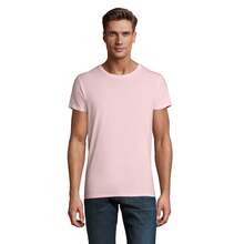 SOLS Mens Crusader Organic T-Shirt - Pale Pink - View 2