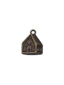 20pcs 17x13mm Small House Charms Pendant For DIY Jewelry Making Necklace Keychain Phone Chain Bracelet Making Accessories Handmade Craft - House - View 5