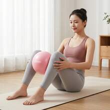 Yoga Ball Pilates Small Ball For Postpartum Core Repair And Pelvic Floor Muscle Training High-Elasticity Anti Slip Surface - Pink - View 4