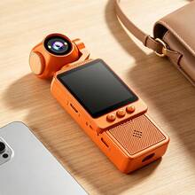 4K Wifi Digital Camera, DV Camera, 180° Rotating Lens, With Flash, 1080P Ultra HD, Motion Stabilization, One-Click Recording/Video Capture, Wifi Phone Connection, Equipped With 64Gb SD Card And 1000mAh Battery - View 13