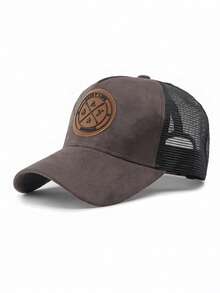1pc New Pattern Baseball Truck Driver Hat, Versatile Sun-Shading Cap, Casual Baseball Cap,Summer,Beach,Holiday,Festival,Travel - Patterned Bat Hat - View 11
