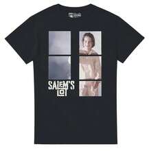 Camiseta : Camiseta con estampado de "El niño en la ventana" - Negro - Ver 1