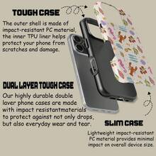Estilo de pintura al óleo artística, diseño floral de vida colorida y maravillosa para iPhone 17 16 15 14 13 12 11 Pro Max, funda floral para Samsung S21 S22 S23 S24 S25 Ultra - Funda resistente con acabado mate - Ver 8