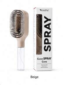 Spray Detangling Hair Brush, Refillable Water Mist Brush With Round-Tip Massage Bristles, Anti-Static Styling Comb, Suitable For Dry And Wet Hair, Daily Hair Smoothing Tool - Multicolor - View 13