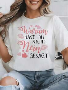 Women T-Shirts - 白色 - 查看 4
