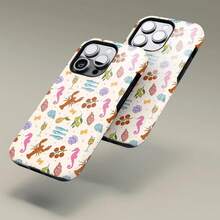 Estilo de pintura al óleo artística, diseño floral de vida colorida y maravillosa para iPhone 17 16 15 14 13 12 11 Pro Max, funda floral para Samsung S21 S22 S23 S24 S25 Ultra - Funda resistente con acabado mate - Ver 7