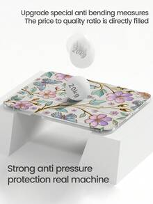 This Exquisite And Cute Cartoon Crystal Flower And Butterfly Double-Sided Painted Acrylic Transparent Crystal Back Cover Is Shockproof And Durable, Suitable For IPad 7th, 8th (10.2 Inch) And 10th Generation. It Features A Built-In Pen Slot, Supports Sleep/Wake Function And Multiple Folding Stand Modes, Making It A Perfect Holiday Gift. - Multicolor - View 5