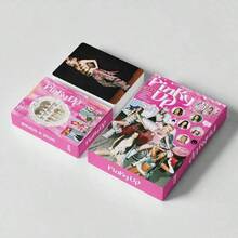 KATSEYE Pinky Up Lomo 高畫質小卡套組，KATSEYE 成員照片粉絲收藏明信片，附小卡保護套 - 彩色 - 查看 8