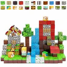 500 pièces Blocs de construction magnétiques, Blocs de construction magnétiques pour adultes, Blocs magnétiques sensoriels STEM pour adultes, Peuvent construire un monde de trésor de lave 3D, Cadeau de Noël et d'anniversaire - Multicolore - Voir 10
