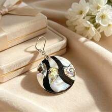 Zhenwei xina Bohemian-Style Abalone Shell Pendant, A Fashionable Accessory For Women. Versatile For Summer Getaways And An Ideal Gift Choice. - Multicolor - View 4