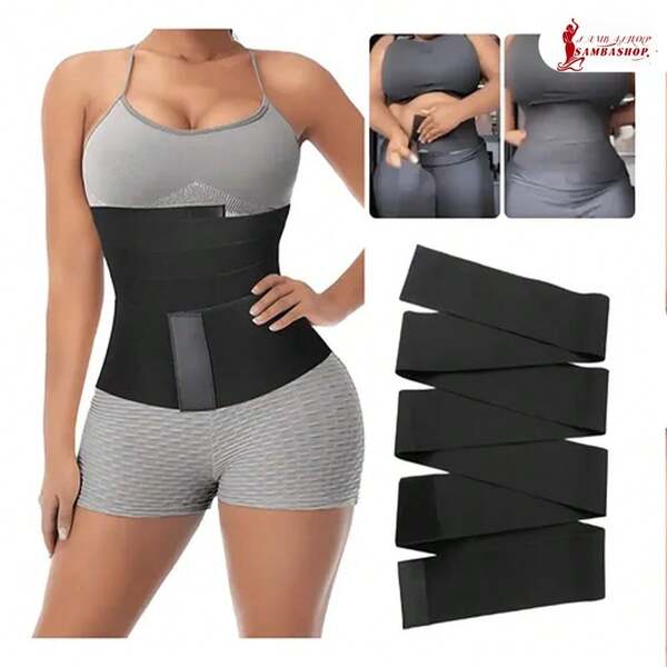 Cinta Modeladora 3 ou 6 Metros Faixa Abdominal - ZALLUNA SC