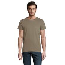 SOLS Mens Crusader Organic T-Shirt - Khaki - View 2