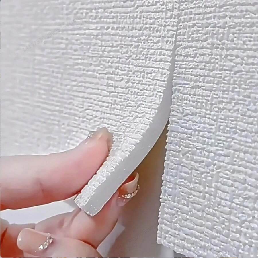 Self-Adhesive Waterproof And Moisture-Proof 3D Textured Wall Stickers For Covering Ugly Gray Walls, Home Decoration Wallpaper (Size: 50cm X 280cm) - 1 Roll Of 2.8-meter Roofing Material - View 1