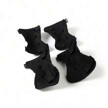Motorcycle Knee Pads, PP Shell Anti-Fall Riding Guards With Shock Absorption, 4-Piece Set Windproof & Warm Protective Gear For Adults - Knee Pads (Male) - View 10