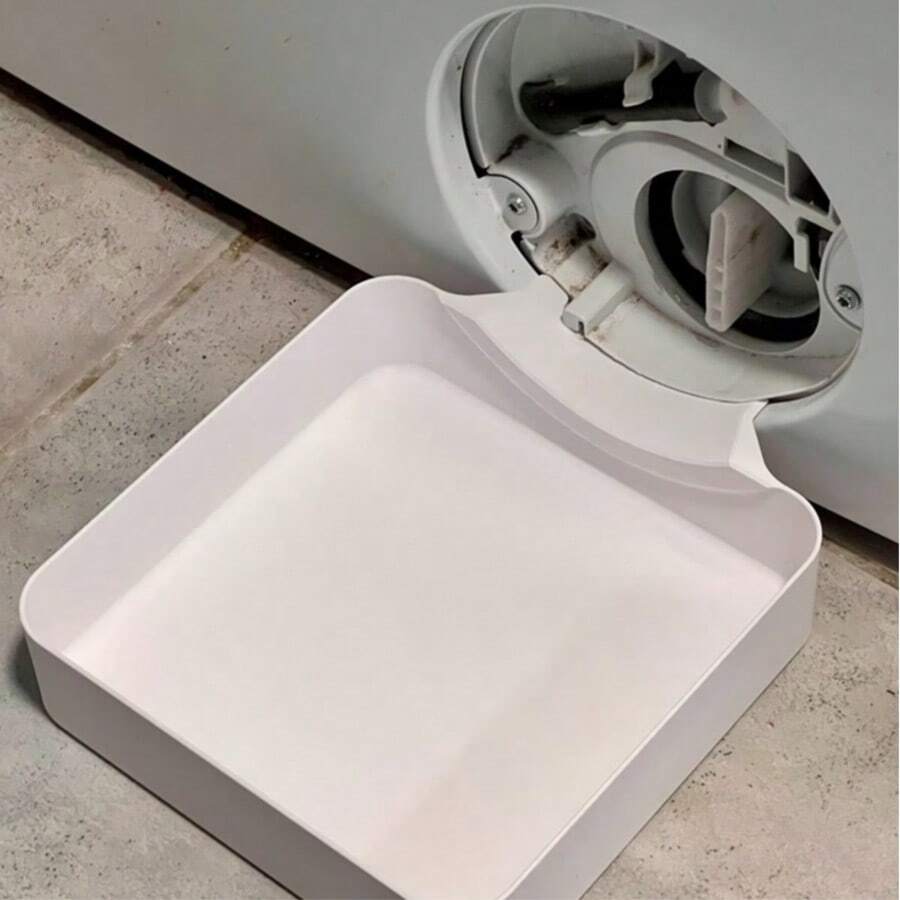 Washing Machine Drain Tray, Effectively Preventing Overflow On Laundry Room Floor - View 1