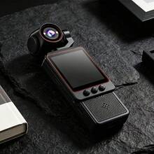 4K Wifi Digital Camera, DV Camera, 180° Rotating Lens, With Flash, 1080P Ultra HD, Motion Stabilization, One-Click Recording/Video Capture, Wifi Phone Connection, Equipped With 64Gb SD Card And 1000mAh Battery - View 12