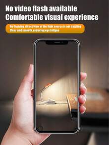 مصباح مكتب LED صغير USB لحماية العين، مصباح قراءة ليلي، مناسب لغرفة النوم وغرفة المعيشة والدراسة والسكن الجامعي، هدية عيد ميلاد، مشبك كتاب لحماية العين، مشبك ياقة، مصباح ليلي للأجواء على المكتب - مصابيح مشبك الكتاب - مشاهدة 7