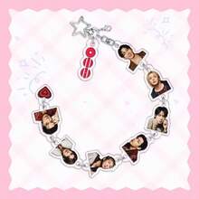 JK, J-HOPE, JIMIN, V, JIN, RM <ARIRANG> 壓克力鑰匙圈，背包配件，書包掛勾，黑色系列，演唱會與見面會必備粉絲周邊，每位成員鑰匙圈，ARMY 專屬 - 彩色 - 查看 9