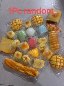 1pc/3pcs/5pcs Realistic Bread Shaped Stress Relief Toy, Suitable For Display And Decoration, Ideal Choice For Baking Enthusiasts And Stress Relief Lovers! Realistic Bread Decoration, Can Be Used As Kitchen And Food Photography Props! Fun Bread Shaped Stress Relief Ball, Funny Prank Toy. (Due To Different Production Batches, Colors May Vary Slightly) Toys For Adults Women, Stress Relief Toy, Squishy>Jumbo, Stress Relief Toy, Toys. - Brown - View 16