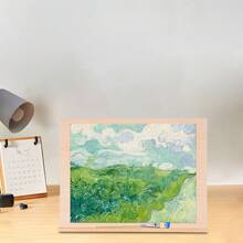 Lightweight Wood Tabletop Easel, 0-80° Adjustable Foldable Sketch Drawing Board Stand For Artist Art Studio Hobbyists - 46.8*36*35.8cm - View 3