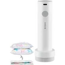 Wireless Electric Vacuum Pump - Suitable For Vacuum Storage Bags. Travel Air Pump - Portable USB Rechargeable Sealing Compression Bag Pump. Suitable For Clothes, Blankets And Bedding (Storage Bags Not Included). - Multicolor - View 3