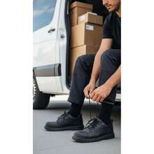 Workwear Crew Socks - 12 Pairs Unisex Work Socks - UK 6-11 Size - Crew Length - Color default - View 10