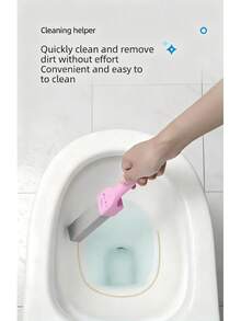 Cleaning Pumice Stone, Suitable For Toilet And Bathroom Surfaces, Powerful Removal Of Hard Water Stains, Easily Clean Rust, Limescale And Dirt, No Harsh Chemicals, Bathroom Accessories, Toilet Brush, Cleaning Brush - Multicolor - View 4