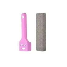 Cleaning Pumice Stone, Suitable For Toilet And Bathroom Surfaces, Powerful Removal Of Hard Water Stains, Easily Clean Rust, Limescale And Dirt, No Harsh Chemicals, Bathroom Accessories, Toilet Brush, Cleaning Brush - Multicolor - View 10